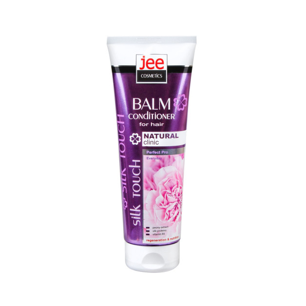 Бальзам кондиціонер для волосся Jee Cosmetics Silk Touch Відновлення та живлення, 250 мл