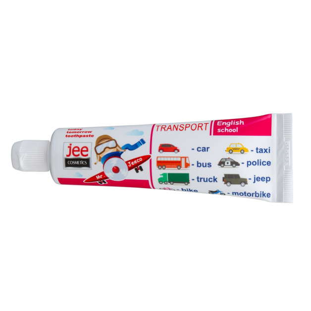 Дитяча зубна паста  Jee Transport (Транспорт), 50 мл