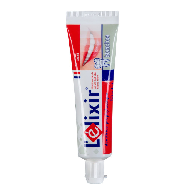Профілактична зубна паста L'ELIXIR (Еліксир) Відбілююча, 50 мл